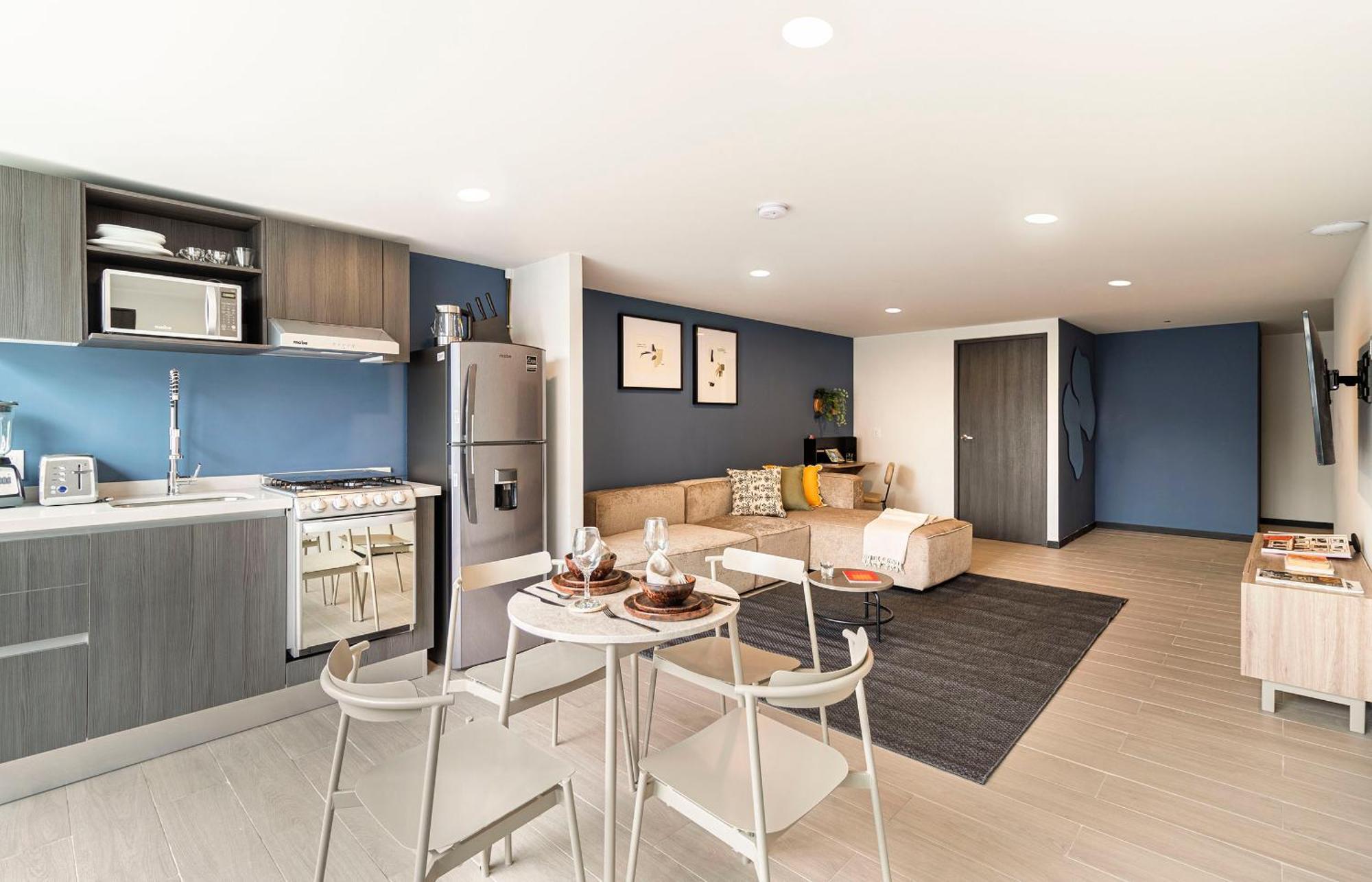 Two bedroom deluxe apartment with balcony